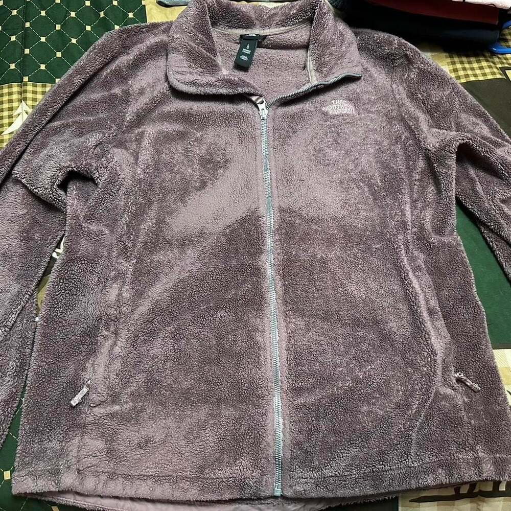 The North Face Women's Osito Full Zip Fleece Jacket Purple